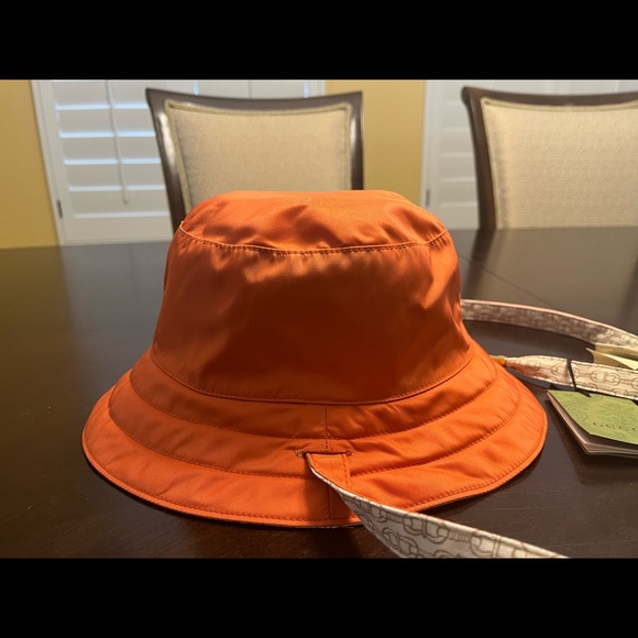 New Gucci Floral GG Logo Bucket Hat Double Sided Size S - Picture 12 of 16